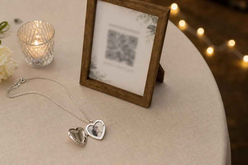 Wedding Photo Booth Sign Ideas: QR Code, Wording, Props