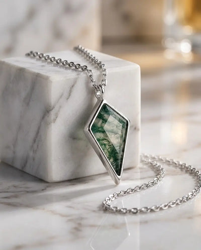 Moss Agate Necklaces