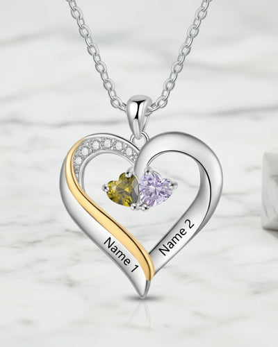 Custom Heart Necklaces