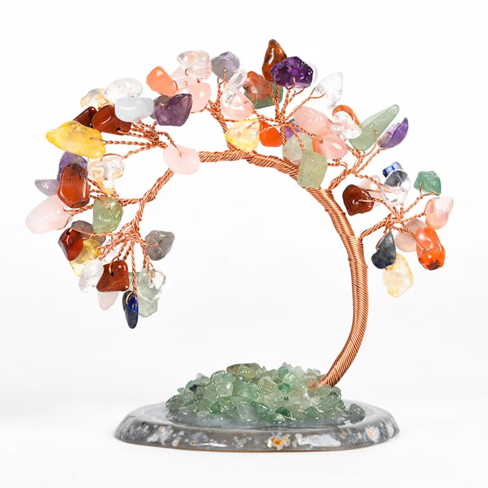Red Onyx Crystal Tree