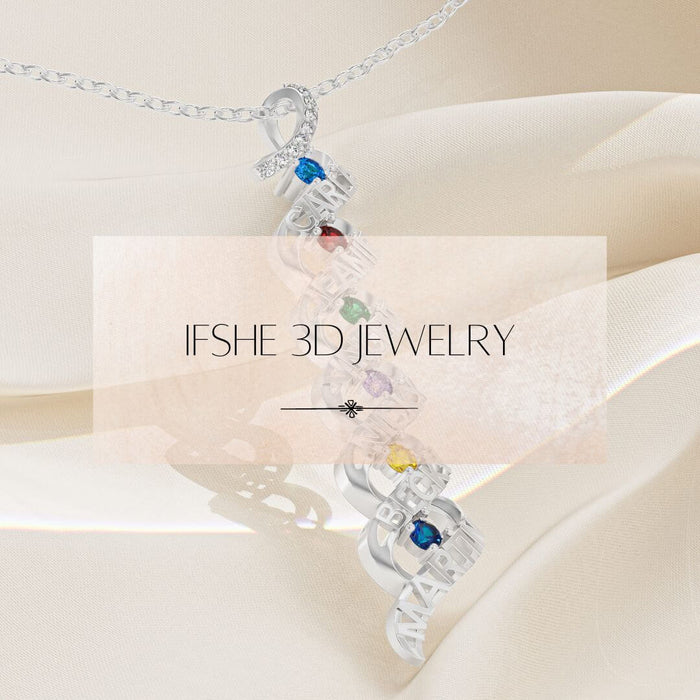 2022 Christmas Gift Ideas | Personalized 3D Name Jewelry