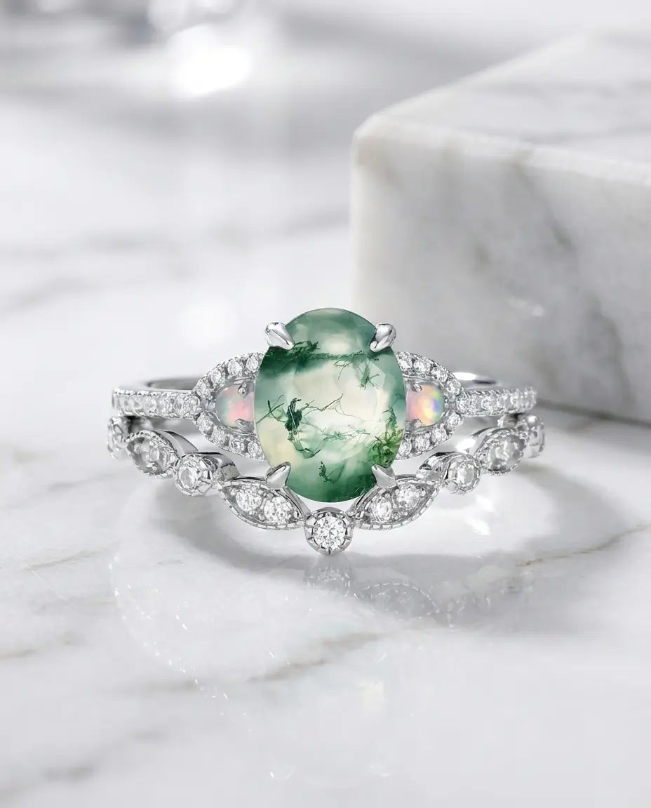 Moss Agate & The Heart Chakra: A Guide to Emotional Healing