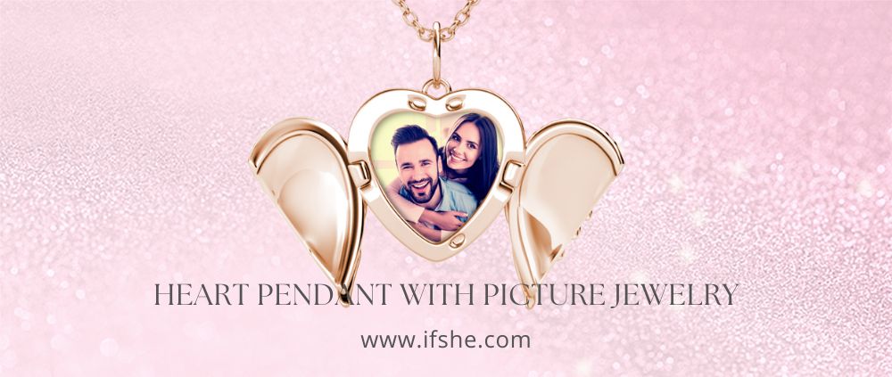Heart Pendant with Picture