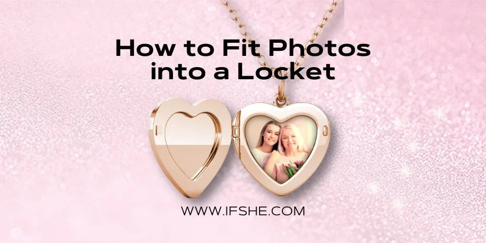 Photo Service installation photos in a locket pendant