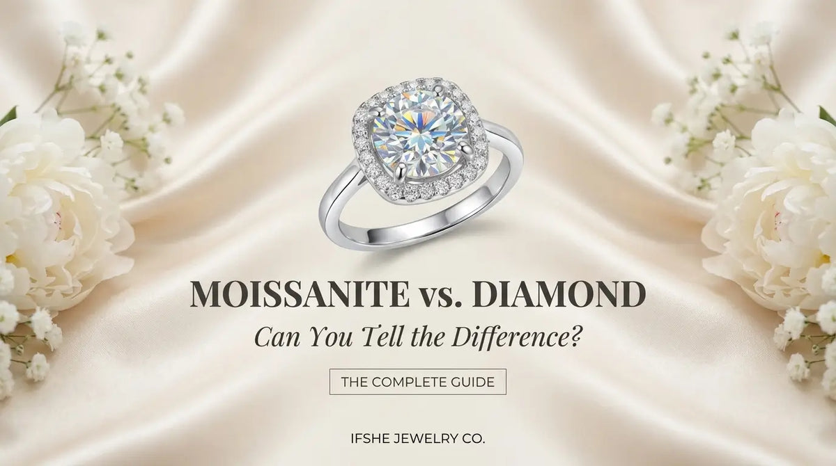Moissanite vs. Lab-Grown Diamond: Why Pay More for the Same Look?