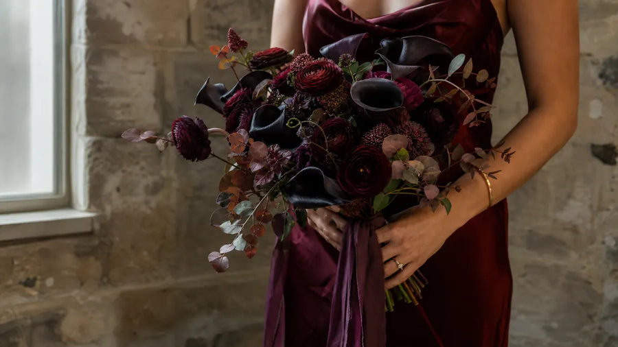 Moody Bridal Bouquet Styles by Palette Mood (Real Edits)