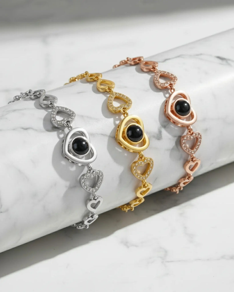Memory Photo Projection Bracelet IfShe Jewelry