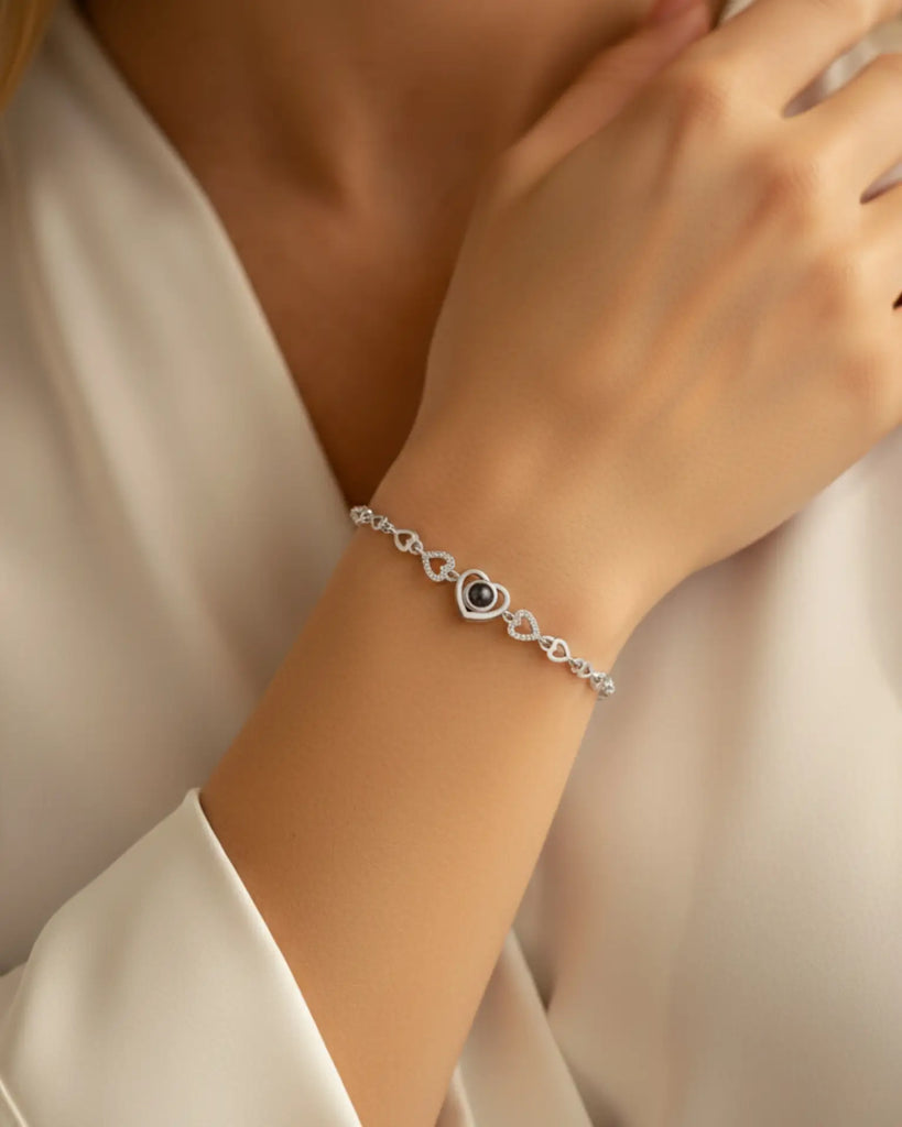 Memory Photo Projection Bracelet IfShe Jewelry