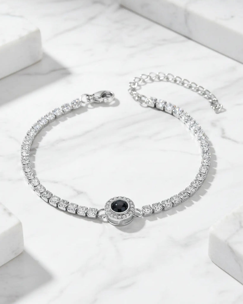 Photo Projection Tennis Bracelet for Women IfShe Jewelry