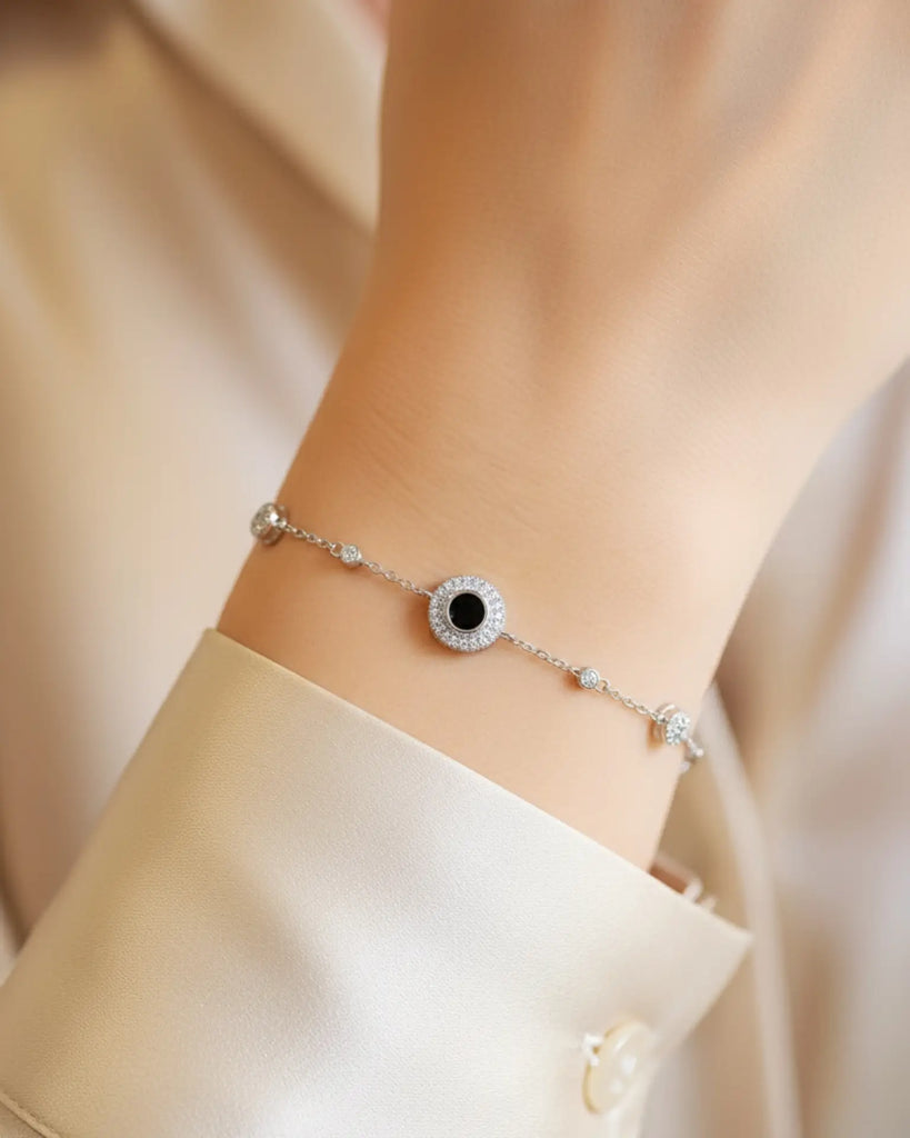 Subtle Sparkle Photo Projection Station Bracelet IfShe Jewelry