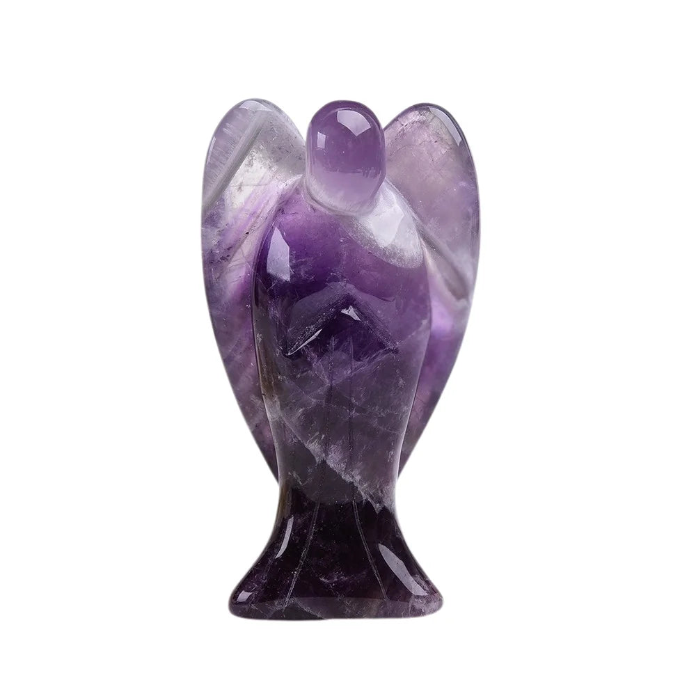 Amethyst Angel of Tranquility – Natural Crystal Guardian