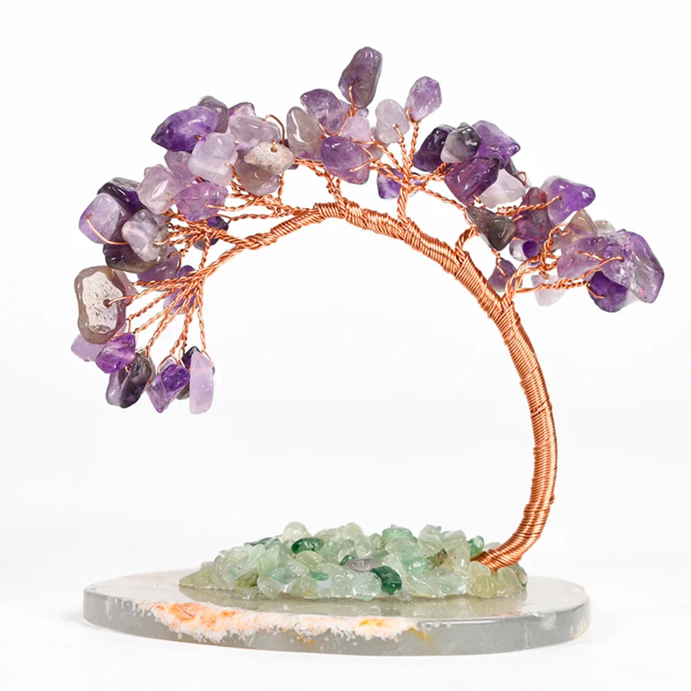 Red Onyx Crystal Tree