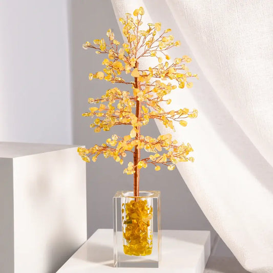 Citrine Crystal Tree of Life
