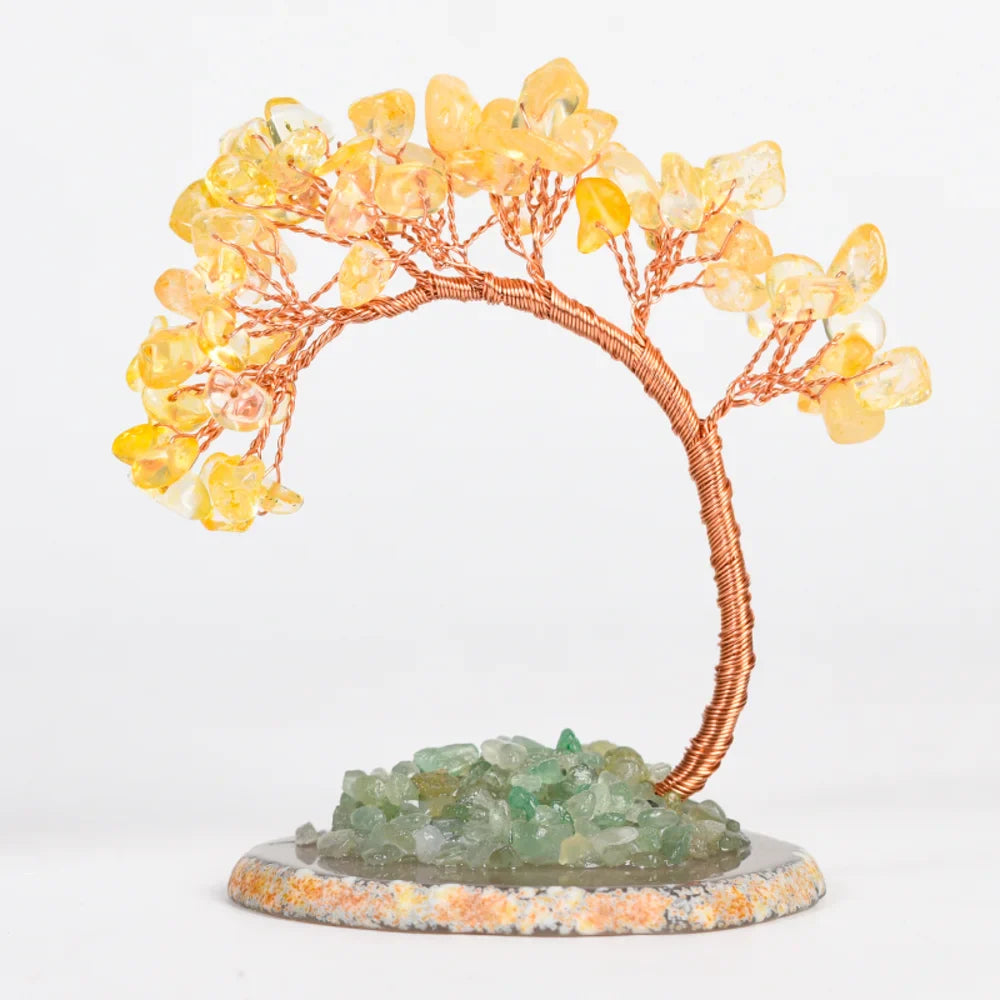 Aquamarine Crystal Tree