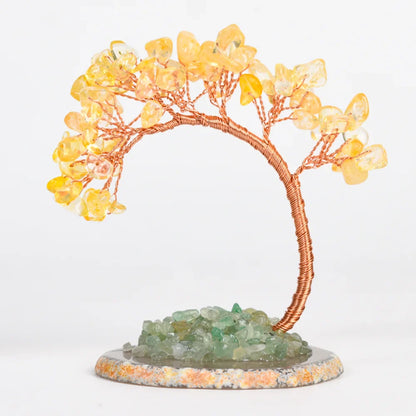 Red Onyx Crystal Tree
