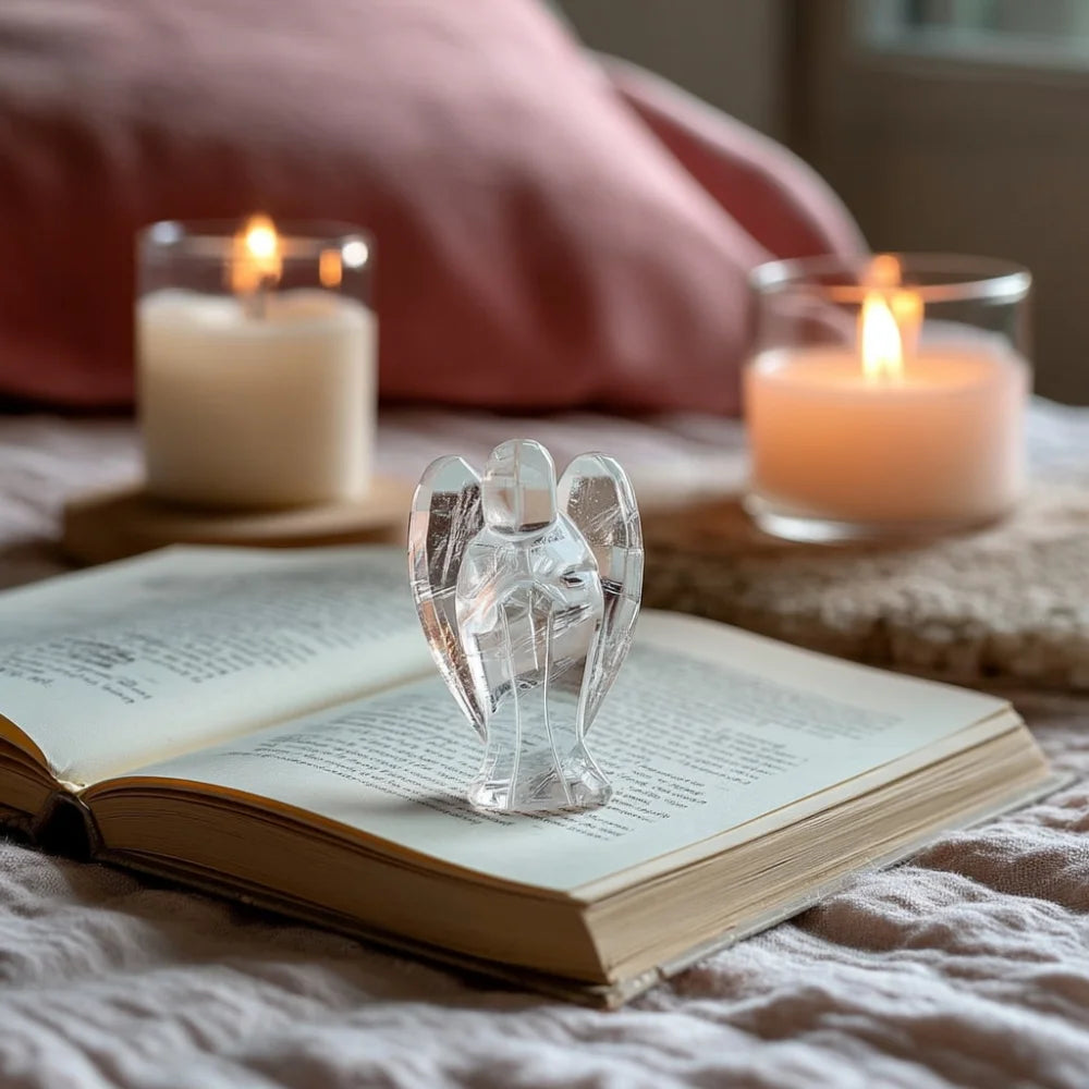 Clear Quartz Angel - Celestial Clarity