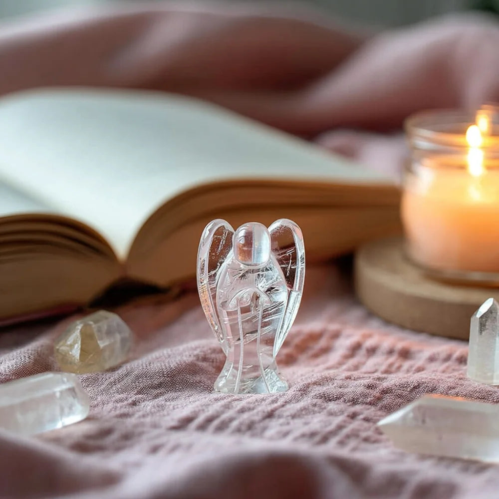 Clear Quartz Angel - Celestial Clarity
