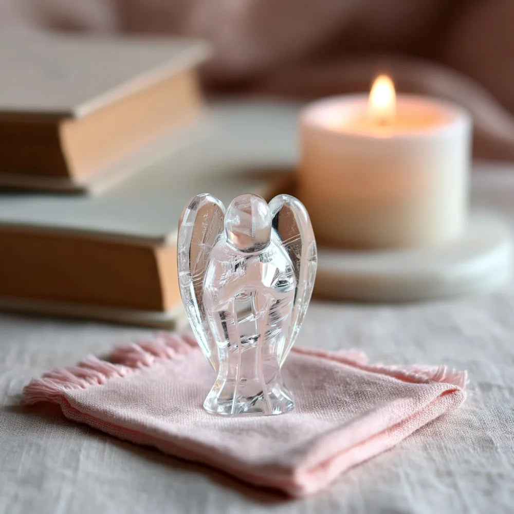 Clear Quartz Angel - Celestial Clarity