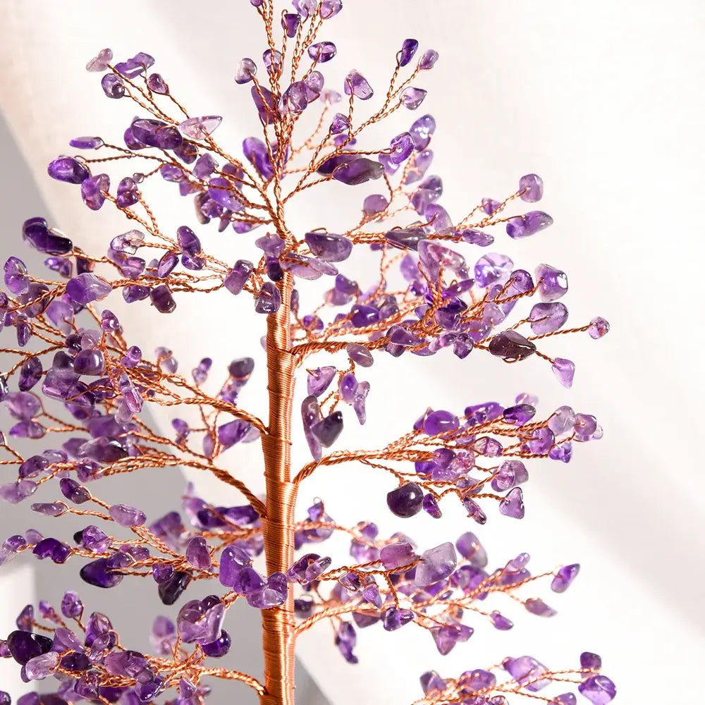 Rose Quartz Crystal Tree of Life