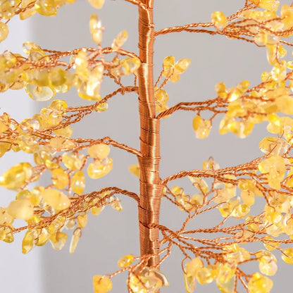 Citrine Crystal Tree of Life