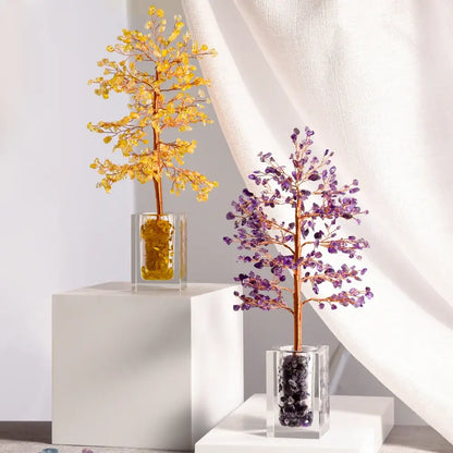 Citrine Crystal Tree of Life