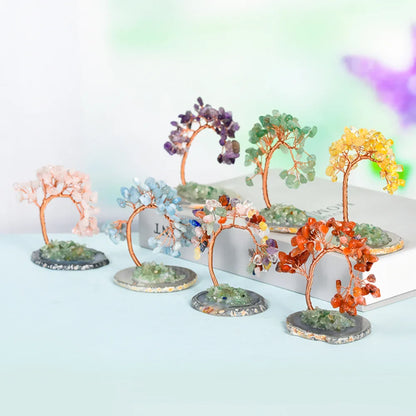Green Aventurine Crystal Tree