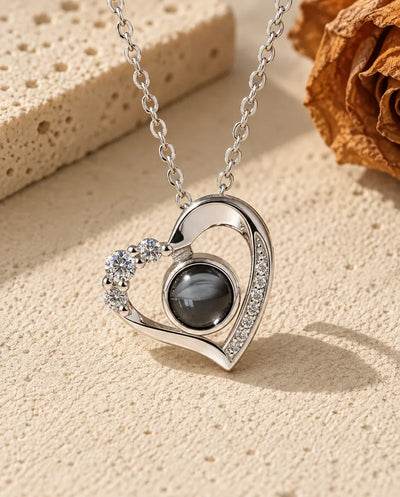 Heart Necklaces with Picture