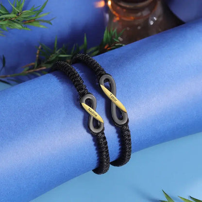 Infinity Matching Bracelets for Couples