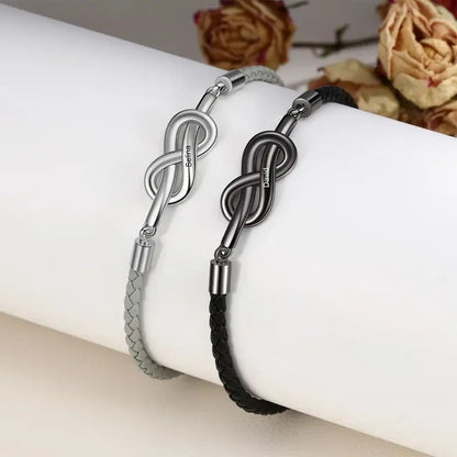 Infinity Matching Couple Bracelets