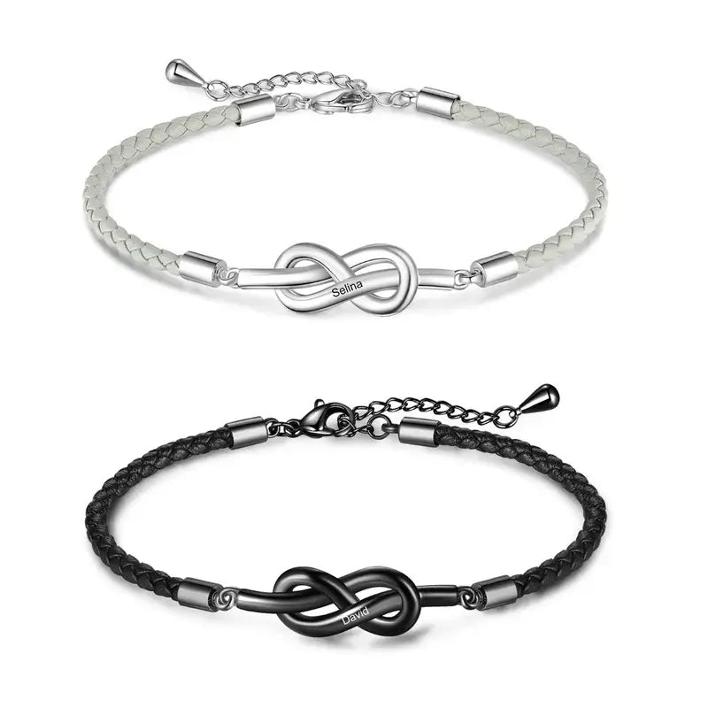 Infinity Matching Couple Bracelets