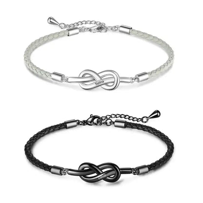Infinity Matching Couple Bracelets