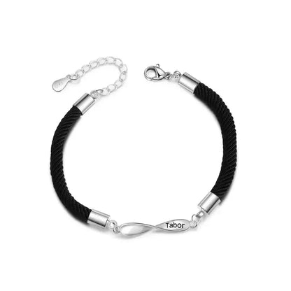 Infinity Matching Bracelets for Couples