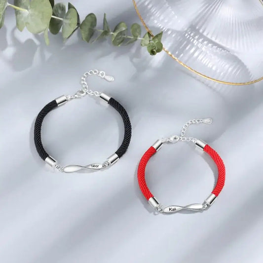 Infinity Matching Bracelets for Couples