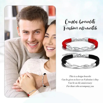 Infinity Matching Bracelets for Couples