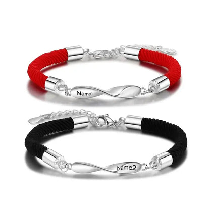 Infinity Matching Bracelets for Couples