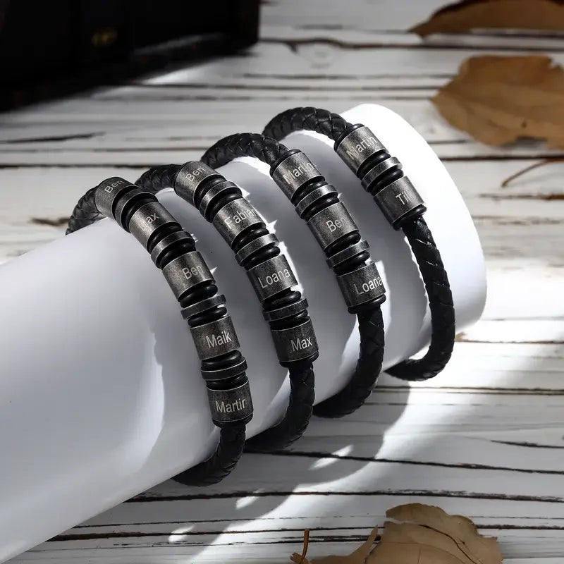 Personalized Men's Bracelet