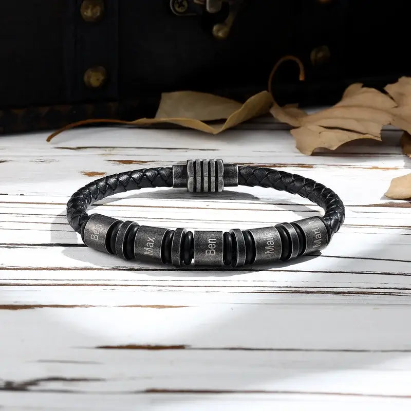 Personalized Men's Bracelet
