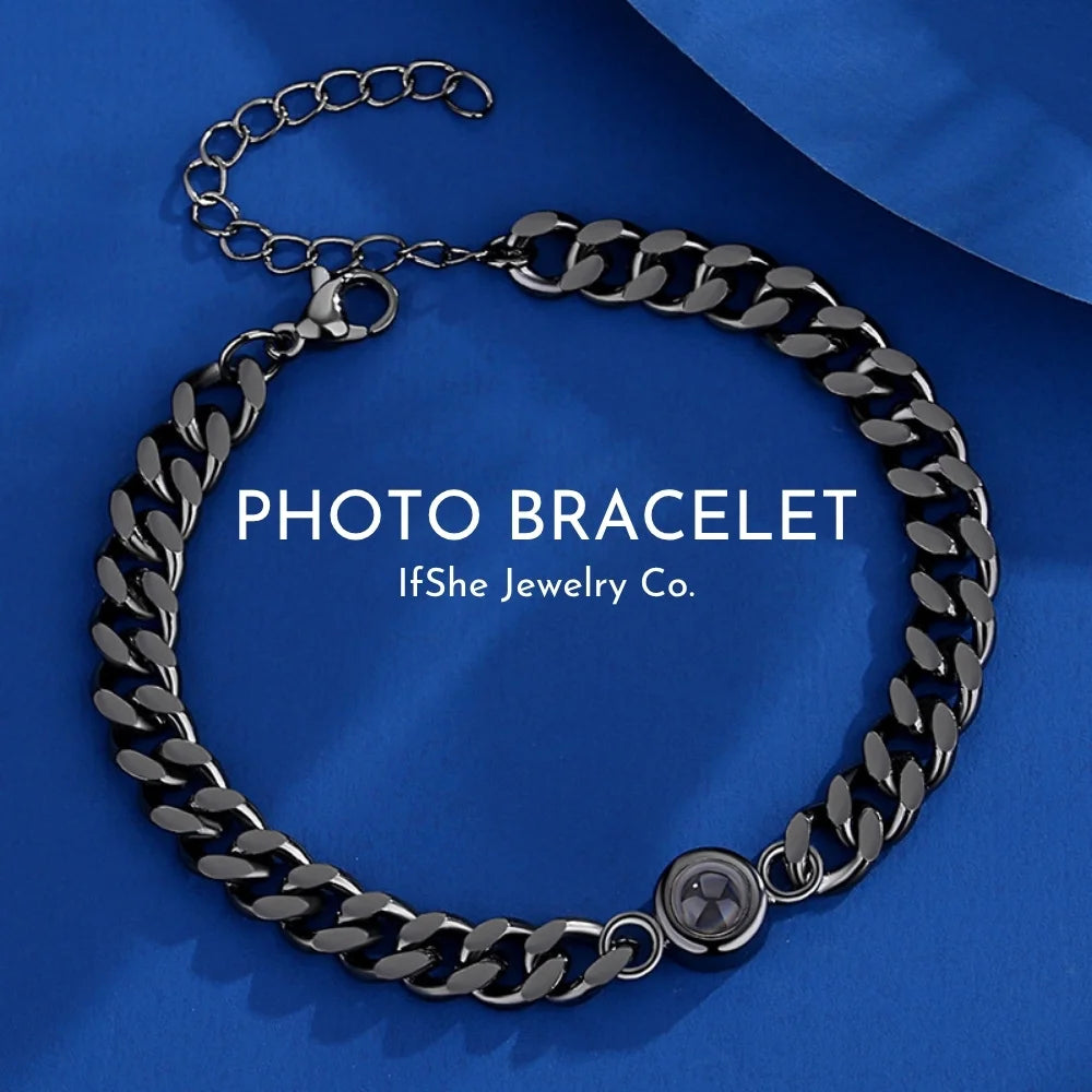 Bracelet with Picture Inside