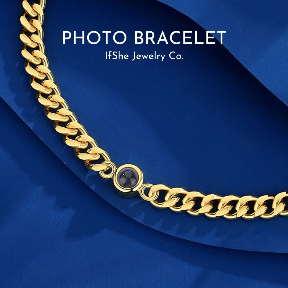 Bracelet with Picture Inside