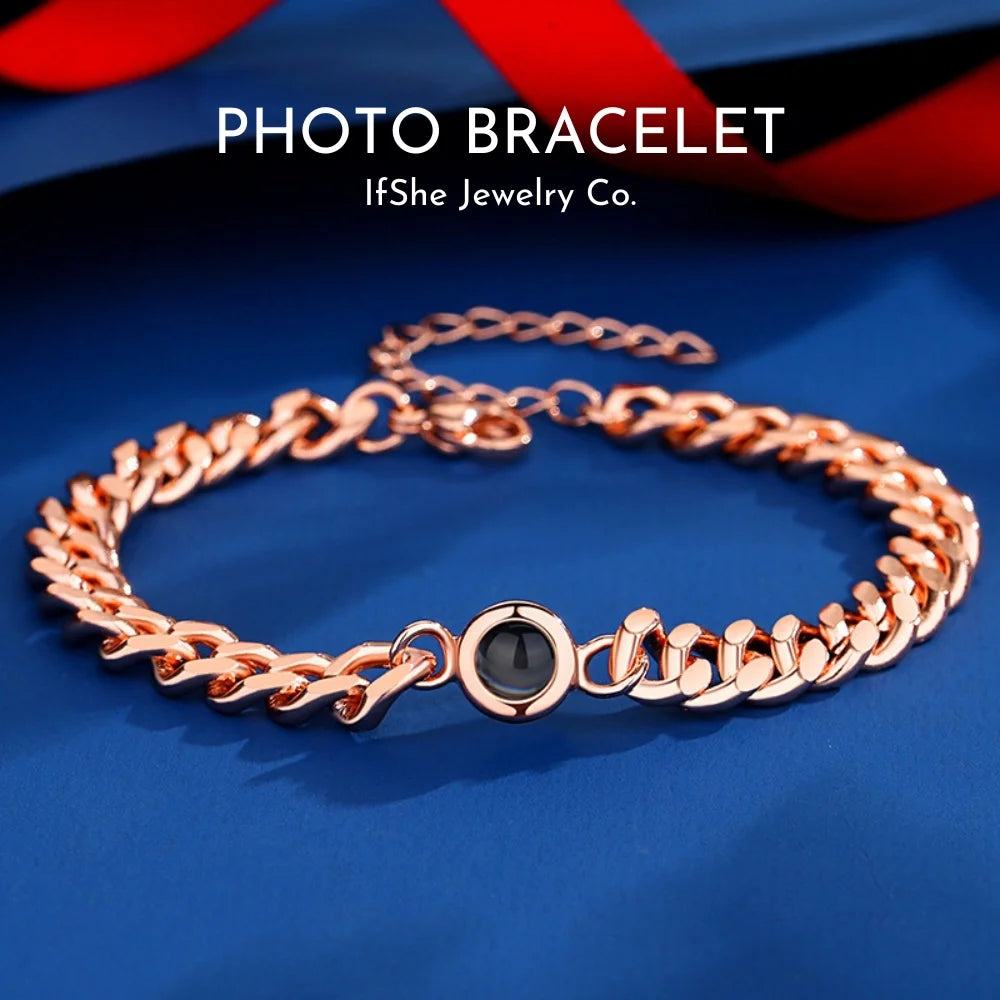 Bracelet with Picture Inside