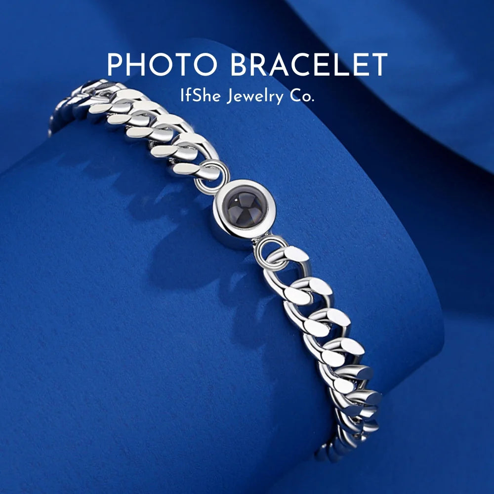 Bracelet with Picture Inside