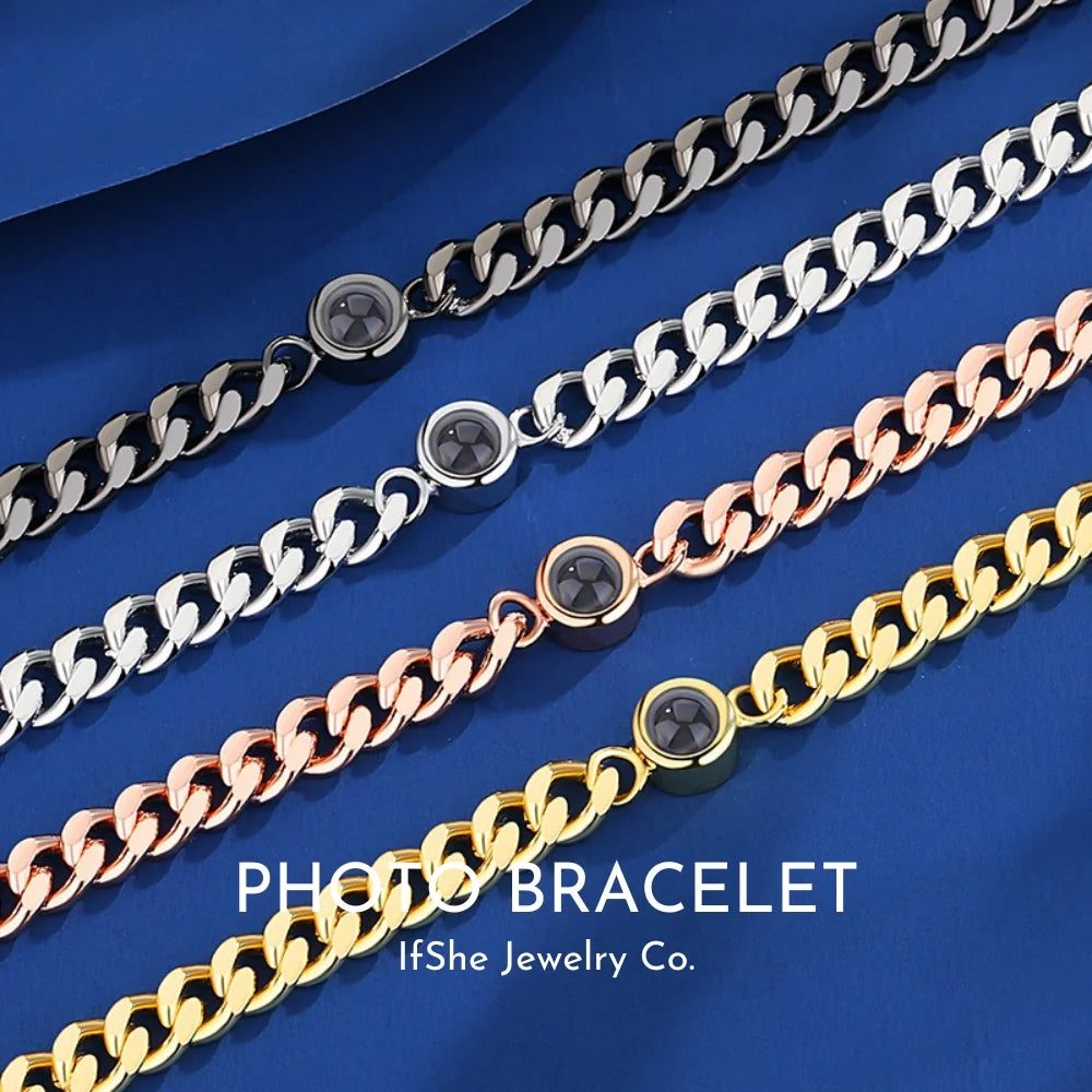 Bracelet with Picture Inside