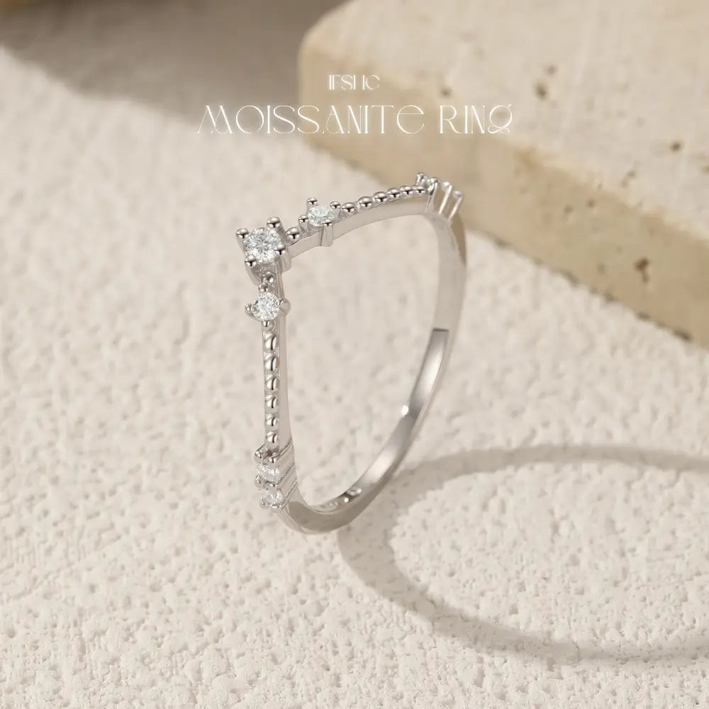 Moissanite Ring