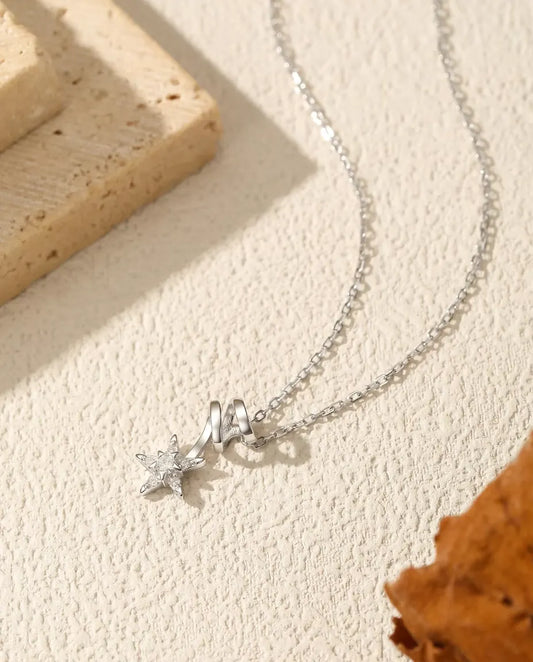 Moissanite Star Necklace