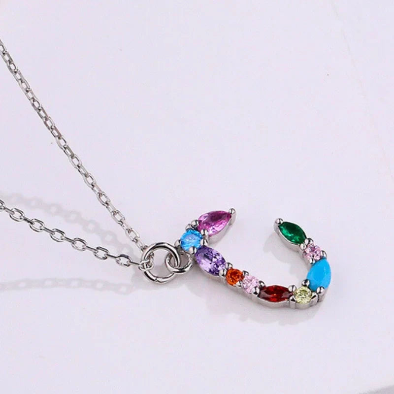 Initial Letter B Necklace