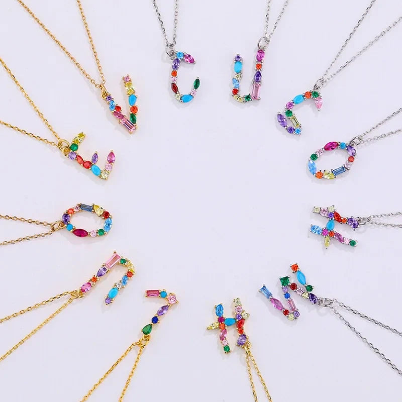 Initial Letter A Necklace