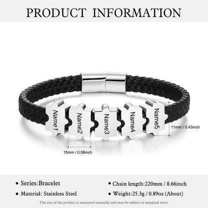Personalized Name Bracelet for Men