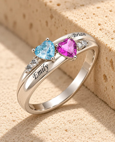 Personalized Birthstone Rings