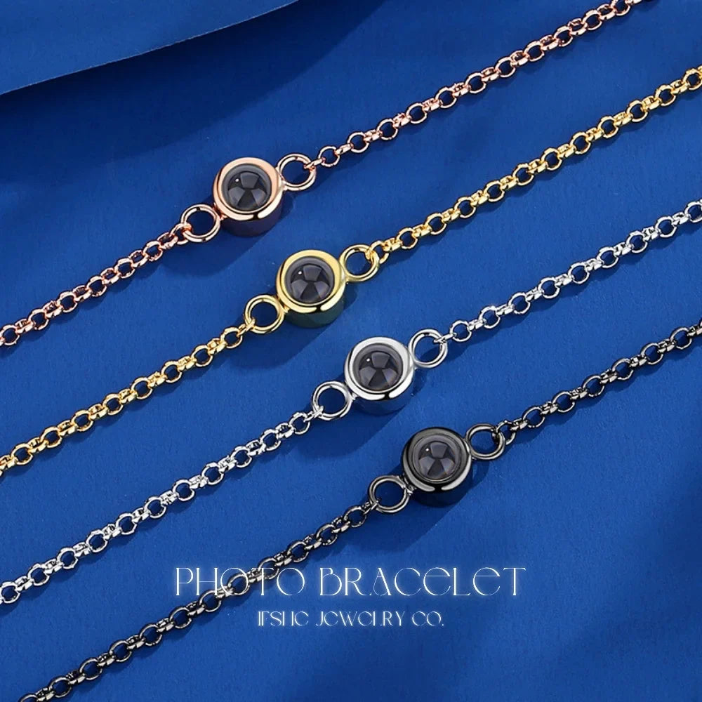 Personalised Photo Projection Bracelet