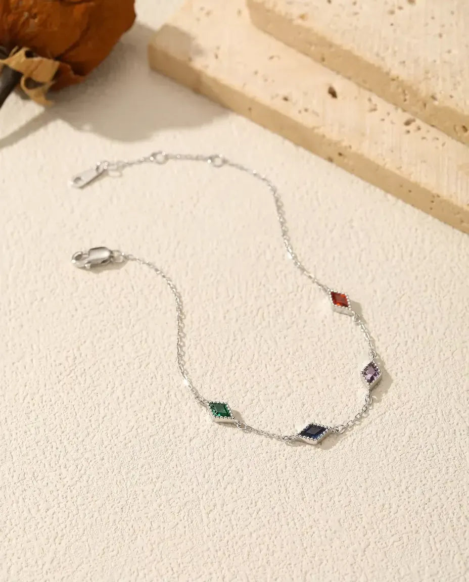 Rainbow Crystal Bracelet